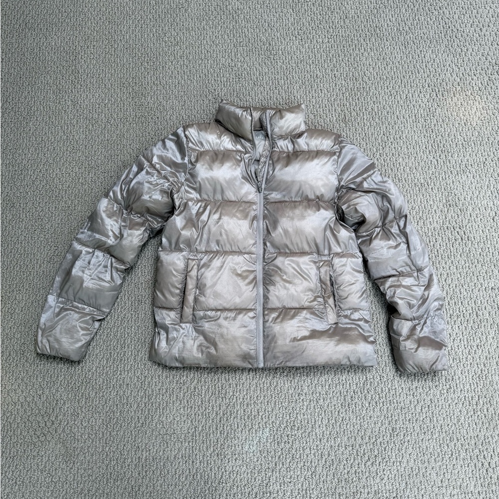 32 Degrees Women's Shiny champagne Puffer Jacket